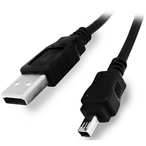 Tamanhos, Medidas e Dimensões do produto Cabo USB 2.0 AM X Mini 4 Pinos M 1,80m - Clone