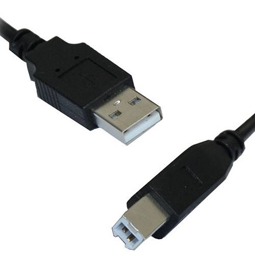 Tamanhos, Medidas e Dimensões do produto Cabo USB A/B 2.0 1,80m - Cia do Software