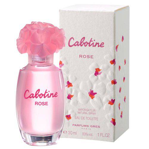 Tamanhos, Medidas e Dimensões do produto Cabotine Rose Eau de Toilette Gres - Perfume Feminino 100ml