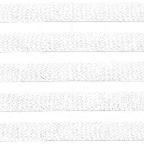 Tamanhos, Medidas e Dimensões do produto Cadarço Sarjado Branco 35mm - 50m