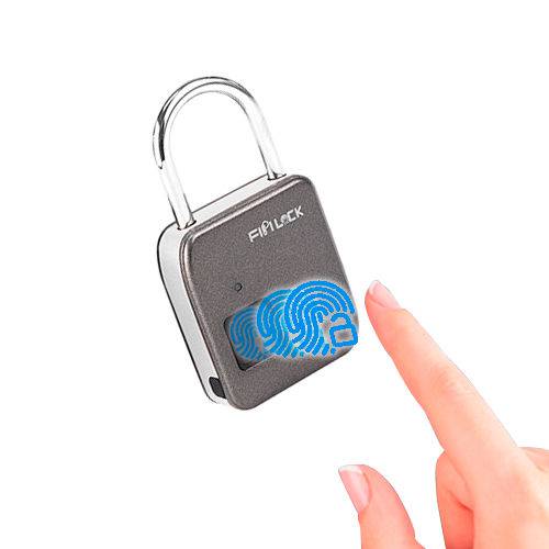 Tamanhos, Medidas e Dimensões do produto Cadeado Digital Biométrico GlobalTools GT003 Carga USB