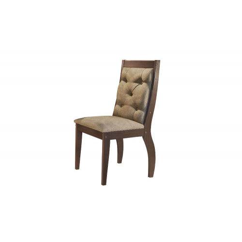 Tamanhos, Medidas e Dimensões do produto Cadeira Agata 100% MDF (Kit com 2 Cadeiras) - Móveis Rufato - Café/Animale Chocolate - Móveis Bom de Preço -