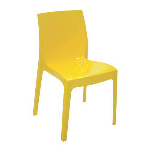 Tamanhos, Medidas e Dimensões do produto Cadeira Alice Amarela