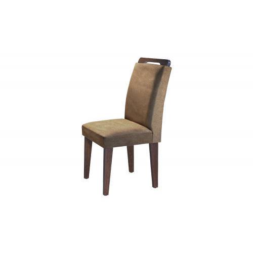Tamanhos, Medidas e Dimensões do produto Cadeira Athenas 100% MDF (Kit com 2 Cadeiras) - Móveis Rufato - Café/ Animale - Móveis Bom de Preço -