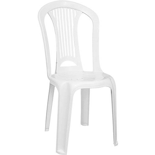 Tamanhos, Medidas e Dimensões do produto Cadeira Atlântida PVC Branca - Tramontina