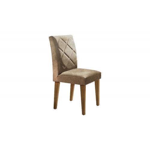 Tamanhos, Medidas e Dimensões do produto Cadeira Berlim 100% MDF (Kit com 2 Cadeiras) - Móveis Rufato - Imbuia/ Animali Chocolate - Móveis Bom de Preço -