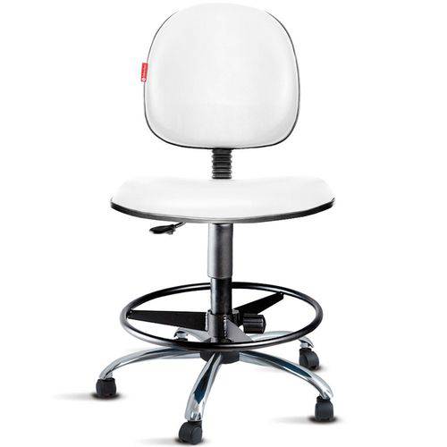 Tamanhos, Medidas e Dimensões do produto Cadeira Caixa Alta Portaria Recepção Branco Cb21