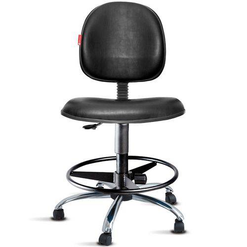 Tamanhos, Medidas e Dimensões do produto Cadeira Caixa Alta Portaria Recepção Preto Cb21