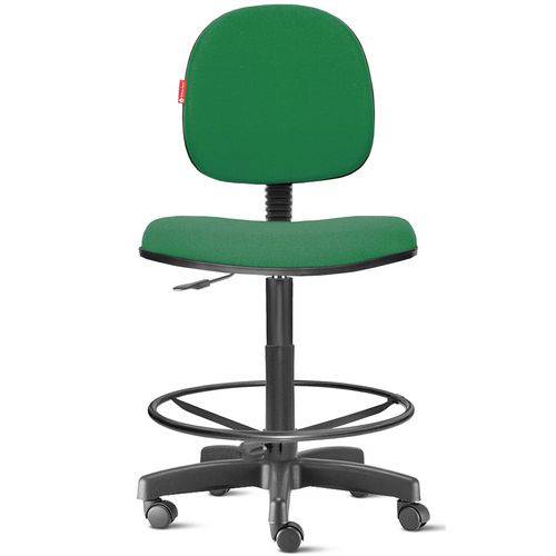 Tamanhos, Medidas e Dimensões do produto Cadeira Caixa Alta Portaria Recepção Tecido Verde Bandeira Cb32