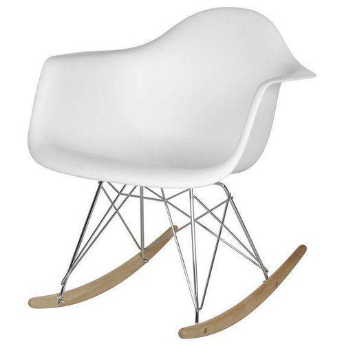 Tamanhos, Medidas e Dimensões do produto Cadeira Charles Eames com Braço de Balanço Infantil-branca