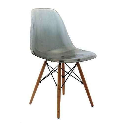 Tamanhos, Medidas e Dimensões do produto Cadeira Charles Eames Dkr Pc Base Madeira Fumê