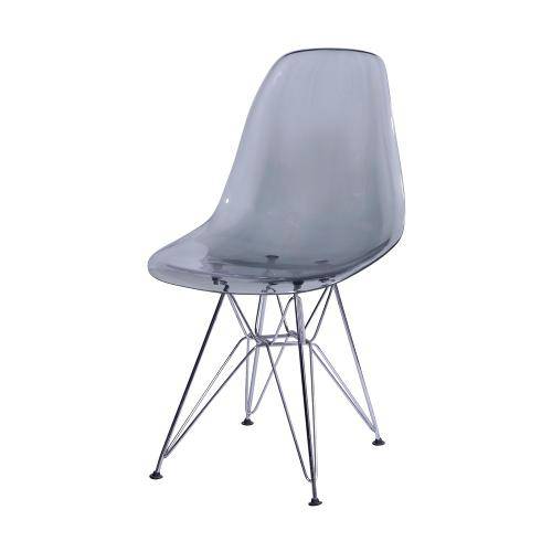 Tamanhos, Medidas e Dimensões do produto Cadeira Charles Eames Dkr Pc Base Metal Fumê