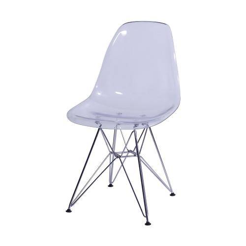 Tamanhos, Medidas e Dimensões do produto Cadeira Charles Eames Dkr Pc Base Metal Incolor