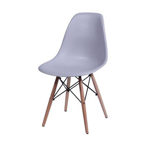 Tamanhos, Medidas e Dimensões do produto Cadeira Charles Eames Dkr Pp Base Madeira Cinza