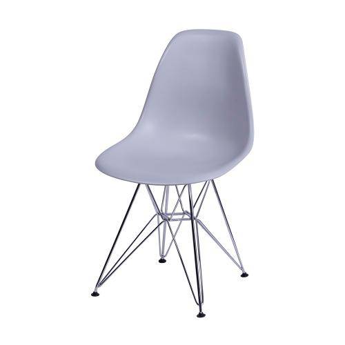 Tamanhos, Medidas e Dimensões do produto Cadeira Charles Eames Dkr Pp Base Metal Cinza