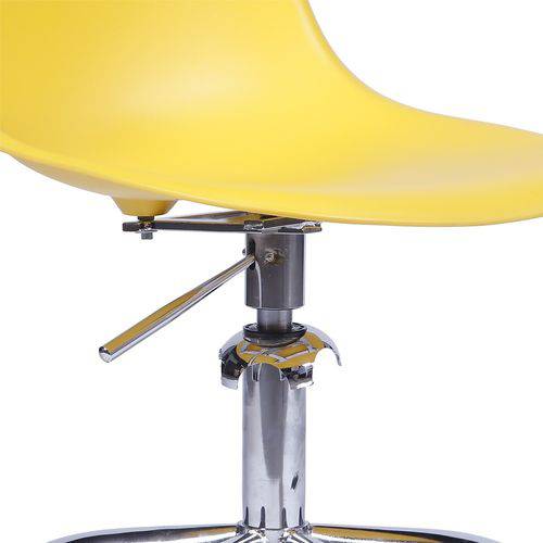 Tamanhos, Medidas e Dimensões do produto Cadeira Charles Eames Dkr Pp Base Rodízio Amarela