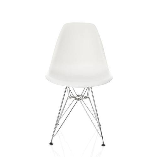 Tamanhos, Medidas e Dimensões do produto Cadeira Charles Eames Eiffel Base Metal - Branca