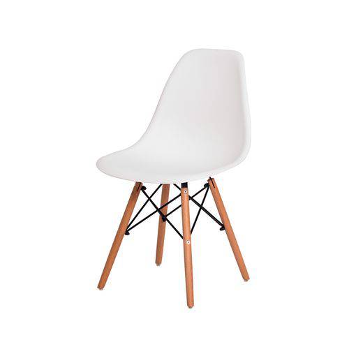 Tamanhos, Medidas e Dimensões do produto Cadeira Charles Eames Eiffel Preta Base Madeira