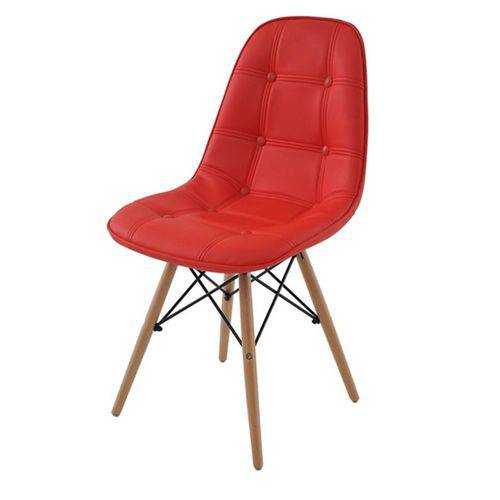 Tamanhos, Medidas e Dimensões do produto Cadeira Charles Eames Wood Daw Base de Madeira- Botone