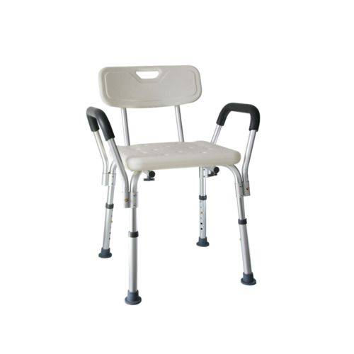 Tamanhos, Medidas e Dimensões do produto Cadeira com Encosto e Braço para Banho Mebuki