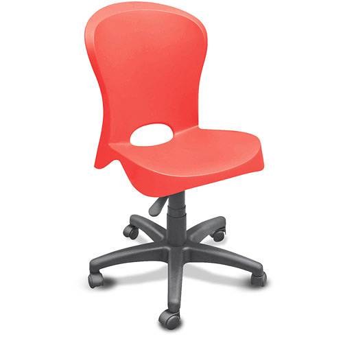 Tamanhos, Medidas e Dimensões do produto Cadeira com Rodízio Jolie - Vermelho - Tramontina