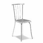 Tamanhos, Medidas e Dimensões do produto Cadeira Cromada Ávila Fantasia Branca
