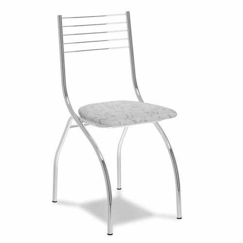 Tamanhos, Medidas e Dimensões do produto Cadeira Cromada Fantasia Branca