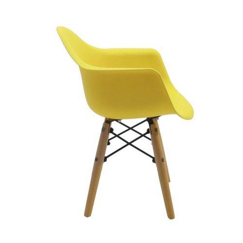 Tamanhos, Medidas e Dimensões do produto Cadeira DAR Eames Kids Amarela Original Entrega Byartdesign