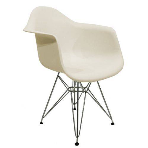 Tamanhos, Medidas e Dimensões do produto Cadeira DAR Metal Eiffel Charles Eames Nude Byartdesign