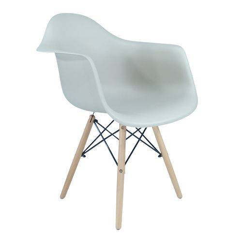 Tamanhos, Medidas e Dimensões do produto Cadeira DAR Wood Eiffel Charles Eames Polipropileno Nude Byartdesign