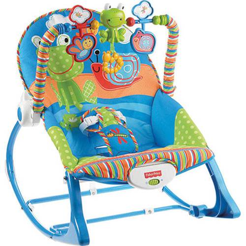Tamanhos, Medidas e Dimensões do produto Cadeira de Descanso Bouncer Minha Infância Sapinho - Fisher Price
