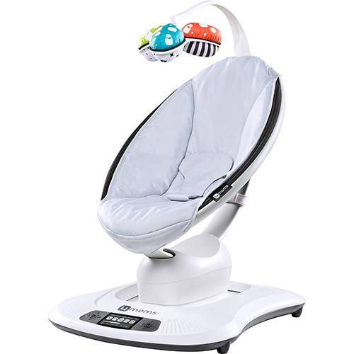 Tamanhos, Medidas e Dimensões do produto Cadeira de Descanso com Movimentos Mamaroo 3.0 Cinza Bivolt com Controle Bluetooth - 4 MOMS