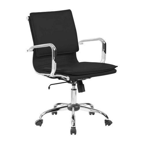 Tamanhos, Medidas e Dimensões do produto Cadeira de Escritório Diretor Eames Comfort Preta