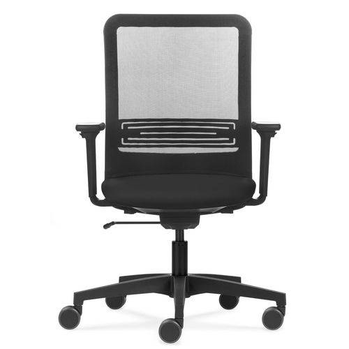 Tamanhos, Medidas e Dimensões do produto Cadeira de Escritório Flexform Gerente Tecton All Black