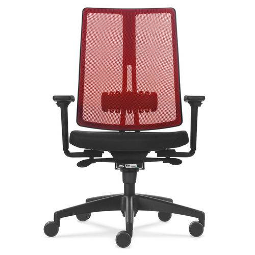 Tamanhos, Medidas e Dimensões do produto Cadeira de Escritório Flexform Led Lipstick Red