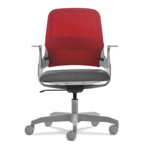 Tamanhos, Medidas e Dimensões do produto Cadeira de Escritório Flexform My Chair Lipstick Red