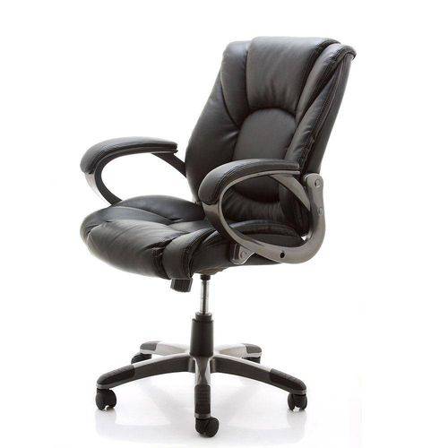 Tamanhos, Medidas e Dimensões do produto Cadeira de Escritório Office Lux Staples® Preto Preto Preto Preto