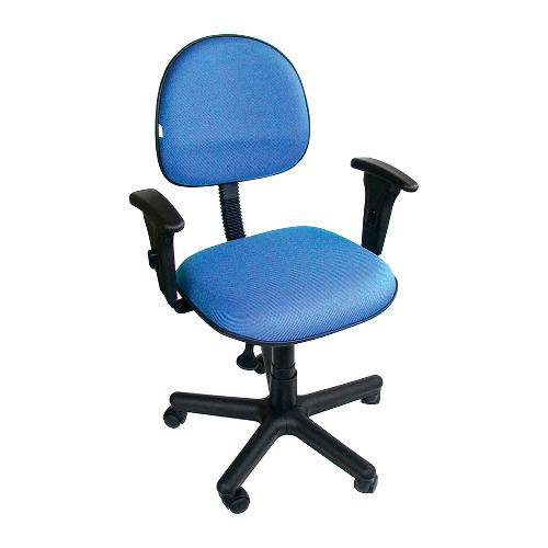 Tamanhos, Medidas e Dimensões do produto Cadeira de Escritório Secretária Giratória Álvaro Azul