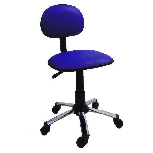Tamanhos, Medidas e Dimensões do produto Cadeira de Escritório Secretária Giratória Direction I Cromada e Azul