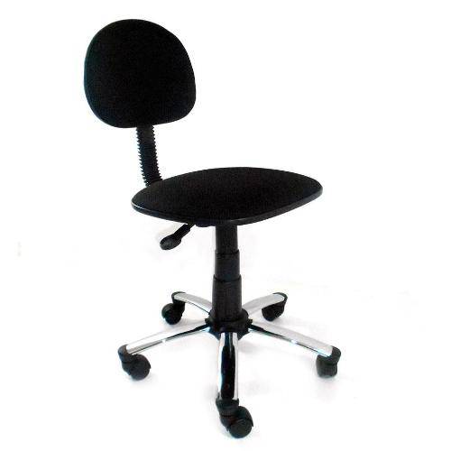 Tamanhos, Medidas e Dimensões do produto Cadeira de Escritório Secretária Giratória Direction I Cromada e Preto