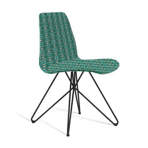 Tamanhos, Medidas e Dimensões do produto Cadeira de Jantar Eames Butterfly Verde e Cinza