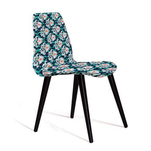 Tamanhos, Medidas e Dimensões do produto Cadeira de Jantar Eames Palito Azul e Verde