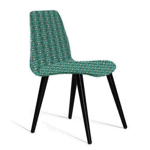 Tamanhos, Medidas e Dimensões do produto Cadeira de Jantar Eames Palito Verde e Cinza