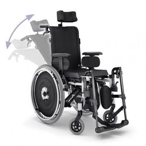 Tamanhos, Medidas e Dimensões do produto Cadeira de Rodas Alumínio Reclinável Avd Ortobras