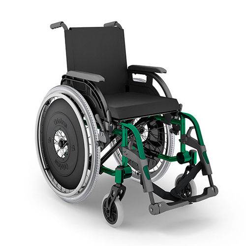 Tamanhos, Medidas e Dimensões do produto Cadeira de Rodas K3 Largura 44 Cm Preta Ortobras