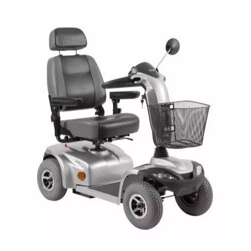 Tamanhos, Medidas e Dimensões do produto Cadeira de Rodas Motorizada Scooter Ottobock Scott Até 136kg Prata