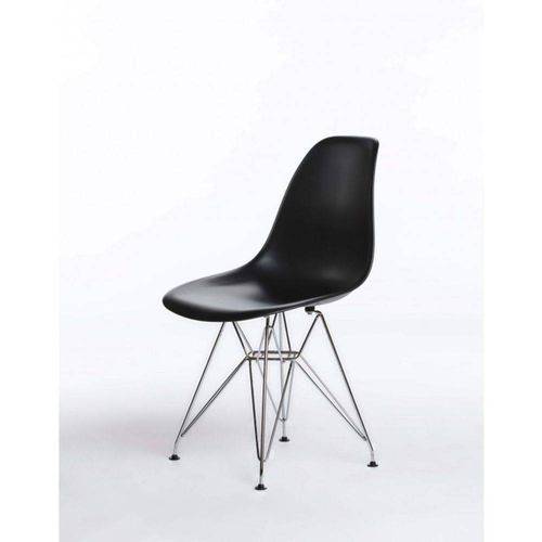 Tamanhos, Medidas e Dimensões do produto Cadeira DKR Eifell Charles Eames Base Cromada - Preta