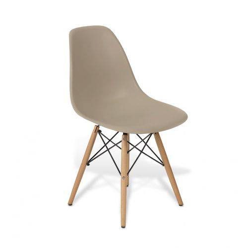 Tamanhos, Medidas e Dimensões do produto Cadeira DKR Eifell Charles Eames Wood Base Madeira Nude