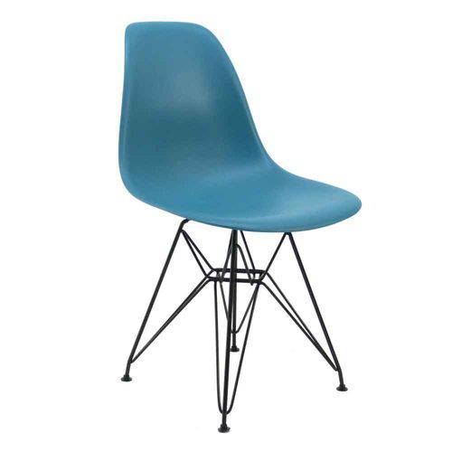 Tamanhos, Medidas e Dimensões do produto Cadeira Eames Azul Turquesa