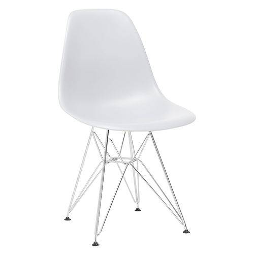 Tamanhos, Medidas e Dimensões do produto Cadeira Eames DKR - Eiffel - Cinza Claro - Base Cromada